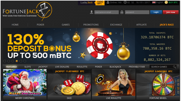 Fortune Jack Bitcoin Poker