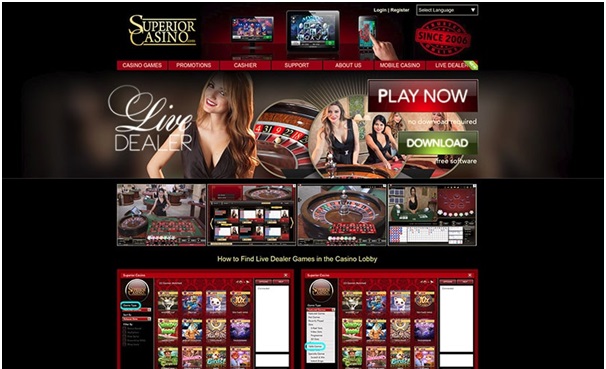 Superior casino live