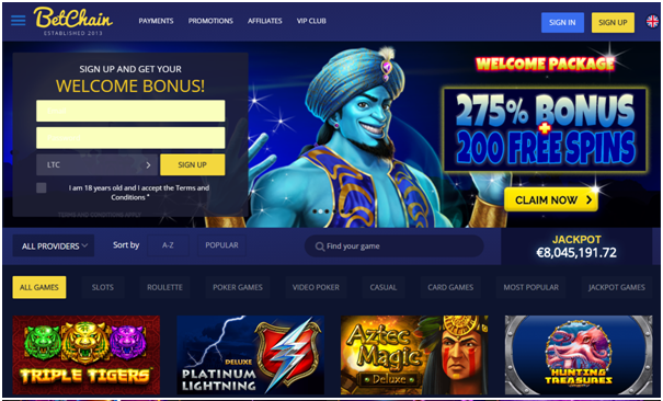 Betchain casino