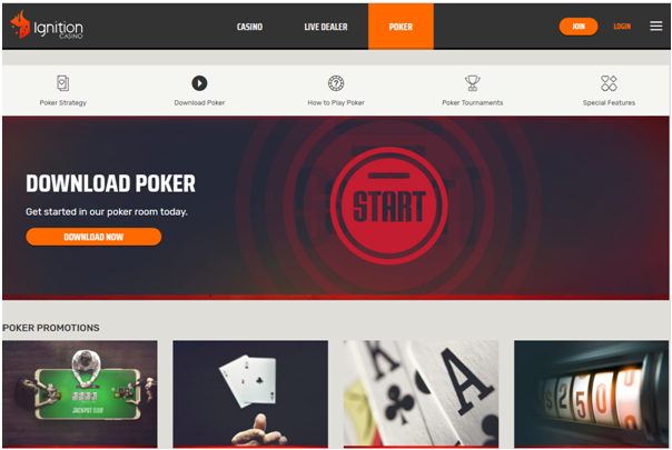 Ignition Casino Poker games