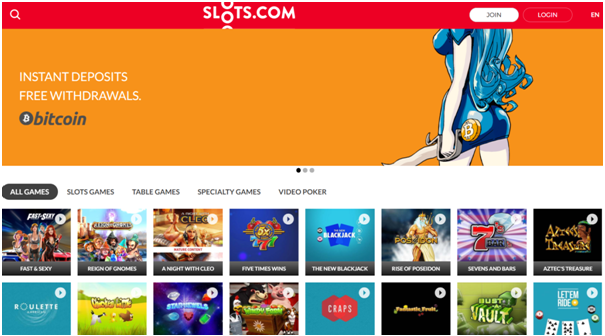 Slots.com BTC