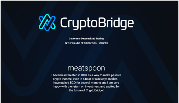 Cryptobridge exchange