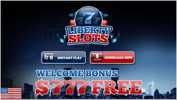 Liberty slots welcome bonus of $777 all free to play BTC games