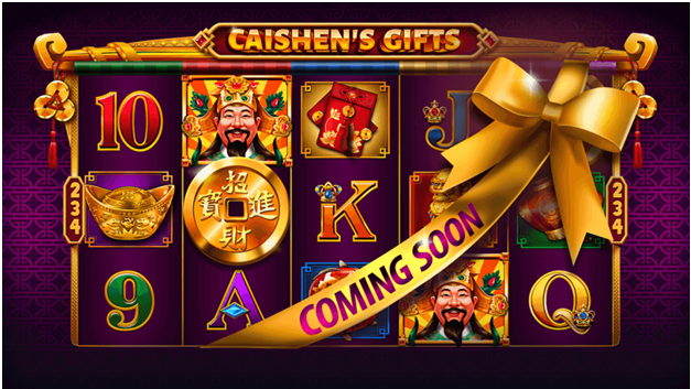 Caishen gifts new slot machine