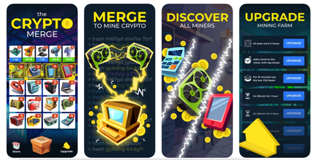 The Crypto Merge - Get Bitcoin app