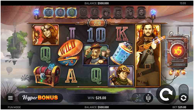 Sky Hunters Bitcoin slot