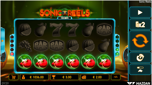 Sonic Reels slot to play