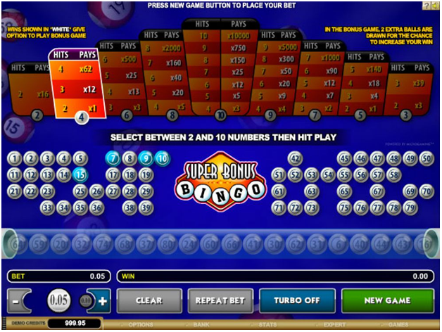 Super Bonus Bingo game to play with Bitcoins