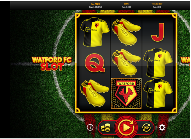 Watford FC - New BTC slot to play