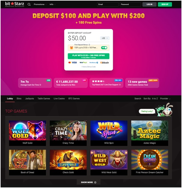 Bitstarz Casino for US players