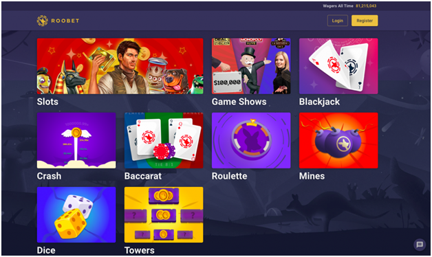 How to play games at RooBet Casino from USA