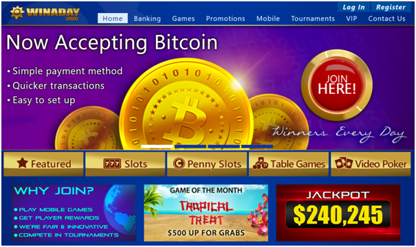 Winaday casino BTC