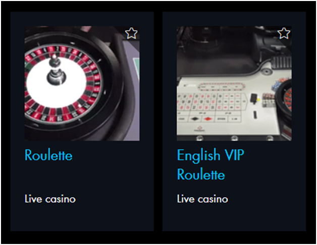 How to play English VIP Roulette