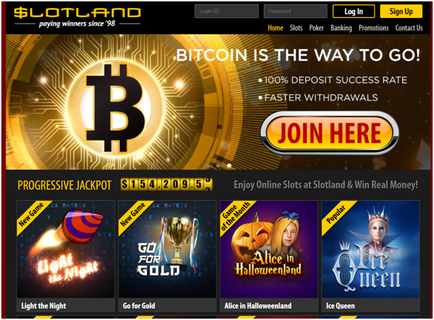Slotland Bitcoin Casino